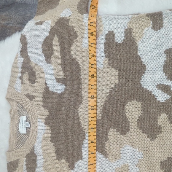 LUCKY BRAND Camo Print Sweater - Picture 7 of 8
